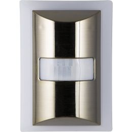 GE 36269 60-Lumen Motion-Boost LED Night-Light (Brushed Nickel)