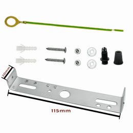 115mm bracket Plate with Light Fitting