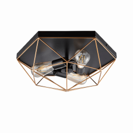 Genesis 3 Light 16.93' Diameter Flushmount Mount Ceiling Fixture