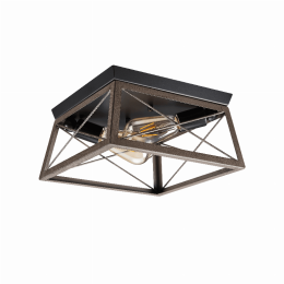 Foster 2 Light 12.22' Diameter Flushmount Mount Ceiling Fixture