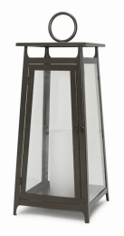 Lantern 25.5"H Metal/Glass