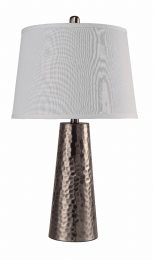 Antique Brass Geometric Table Lamp
