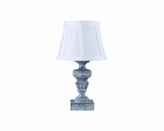 Light Grey Accent Lamp