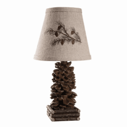 Pinecone Accent Lamp