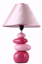 Simple Designs Ceramic Stone Table Lamp