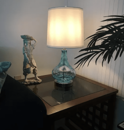 Table Lamp-Blue Coral