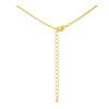 J Goodin Cubic Zirconia Classic Style Simple Golden Cross Pendant For Women