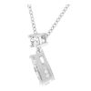 J Goodin Anniversary Classic Contemporary Style Chandelier Pear Cubic Zirconia Pendant For Women