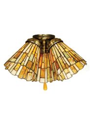 Meyda 5"W Jadestone Delta Fan Light Shade