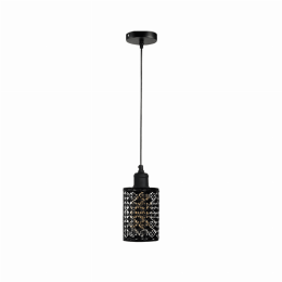 Modern Pendant Light Drum Barrel Cage Differnt pattern customize your Light Pendent (Style: Pattern 4)