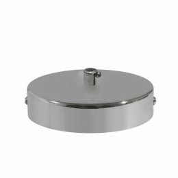 Ceiling Rose Pendant Light fitting (Color: Chrome)