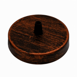 Ceiling Rose Pendant Light fitting (Color: Rustic Red)