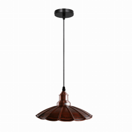 Single Flower Shade Pendant (Includes a Bulb?: No)