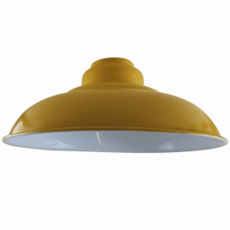 320mm Wide Curvy Pendant Shades (Color: Yellow)