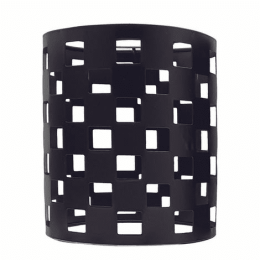 Black Metal Easy Fit Drum Barrel Cage (Shade Pattern: Pattern1)