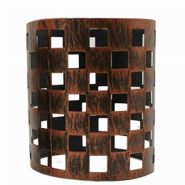 Modern Easy Fit Barrel Cage (Color: Rustic Red)