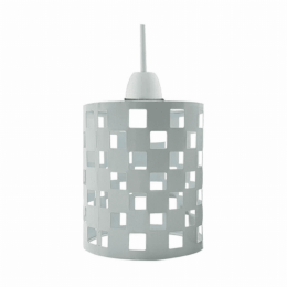 Modern Easy Fit Barrel Cage (Color: White)