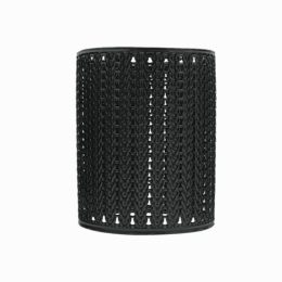 Black Metal Easy Fit Drum Barrel Cage (Shade Pattern: Pattern3)
