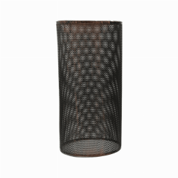 Modern Drum cage Lamp Shades (Shade Color and Pattern: Rustic Red 2)