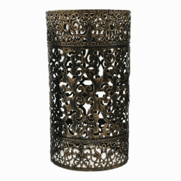 Modern Drum cage Lamp Shades (Shade Color and Pattern: Brushed Copper 3)