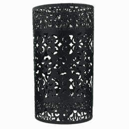 Modern Drum cage Lamp Shades (Shade Color and Pattern: Black Pattern 3)