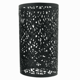 Modern Drum cage Lamp Shades (Shade Color and Pattern: Black Pattern 4)