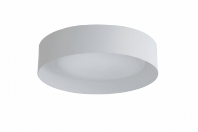 Lynch Flush Mount Ceiling Light (Color: White/Gray)