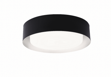 Lynch Ceiling Light (Color: Black/White)