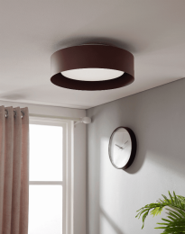 Lynch Ceiling Light (Color: Brown)