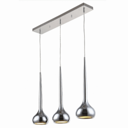 Wade Chrome 3 Light Island Pendant (Style: Design 2)