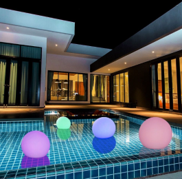 Cascade LED Floating Ball (size: 200)