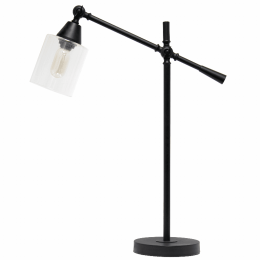 Lalia Home Vertically Adjustable Desk Lamp (Color: Black)