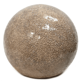 Simple Designs 1 Light Mosaic Stone Ball Table Lamp (Color: Champagne)