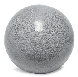 Simple Designs 1 Light Mosaic Stone Ball Table Lamp (Color: Gray)